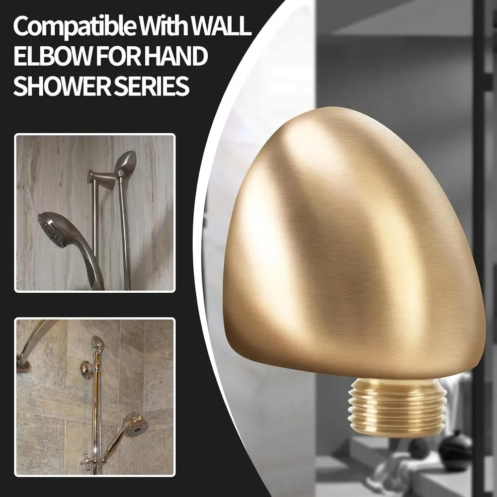 50560-CZ-PR Wall Supply Elbow For Hand Shower Elbow Adapter,Water Supply